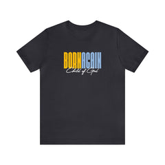 Born Again Child of God Men's Jersey Short Sleeve Tee