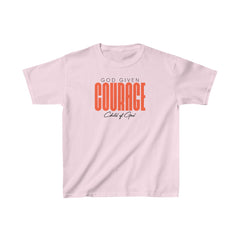 God Given Courage Kids Heavy Cotton™ Tee
