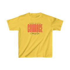 God Given Courage Kids Heavy Cotton™ Tee
