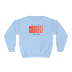 God Given Courage Men's NuBlend® Crewneck Sweatshirt