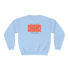 God Given Courage Unisex NuBlend® Crewneck Sweatshirt
