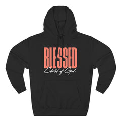Blessed Child of God Women's Premium Pullover Hoodie