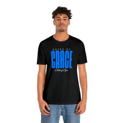 Saved By Grace Men's Jersey Short Sleeve Tee