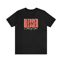 Blessed Child of God Men's Jersey Short Sleeve Tee