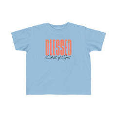 Blessed Child of God Toddler's Fine Jersey Tee
