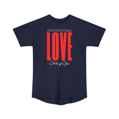 Unconditional Love Men's Long Body Urban Tee