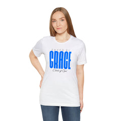 Saved By Grace Unisex Jersey Short Sleeve Tee