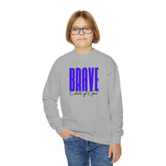 Brave Child of God Youth Crewneck Sweatshirt