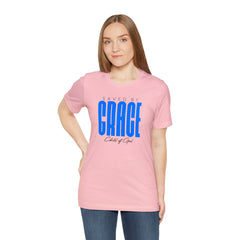 Saved By Grace Unisex Jersey Short Sleeve Tee