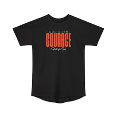 God Given Courage Unisex Long Body Urban Tee