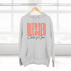Blessed Child of God Men's Premium Pullover Hoodie
