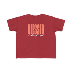 Blessed Child of God Toddler's Fine Jersey Tee