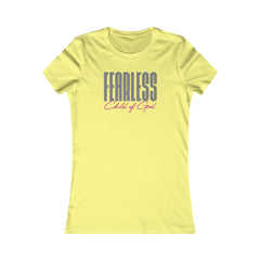 Fearless Child of God Women's Favorite Tee