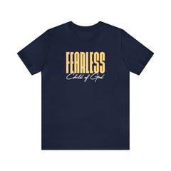 Fearless Child of God Men's Jersey Short Sleeve Tee