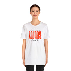 God Given Courage Unisex Jersey Short Sleeve Tee