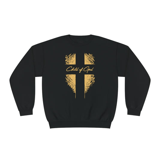 Shield and Cross Men's NuBlend® Crewneck Sweatshirt
