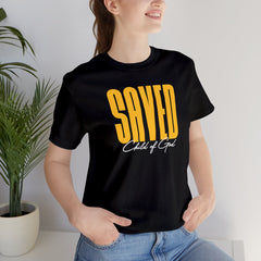 Saved Child of God Unisex Jersey Short Sleeve Tee