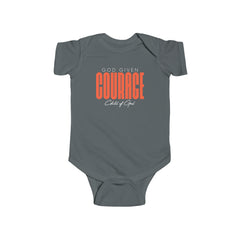 God Given Courage Infant Fine Jersey Bodysuit