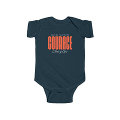 God Given Courage Infant Fine Jersey Bodysuit