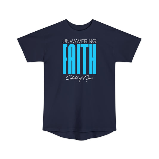 Unwavering Faith Men's Long Body Urban Tee
