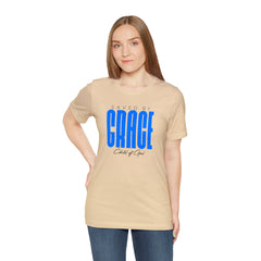 Saved By Grace Unisex Jersey Short Sleeve Tee