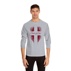 Shield and Cross Men's Long Sleeve T-Shirt