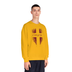 Shield and Cross Men's NuBlend® Crewneck Sweatshirt