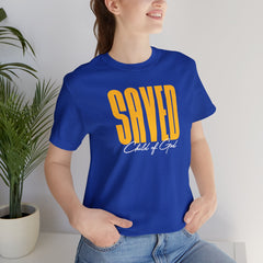 Saved Child of God Unisex Jersey Short Sleeve Tee