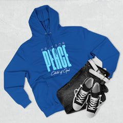 Pray For Peace Men's Premium Pullover Hoodie