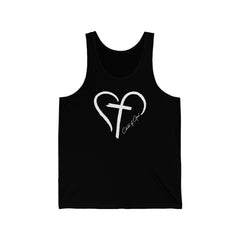 Heart and Cross Women's Jersey Tank