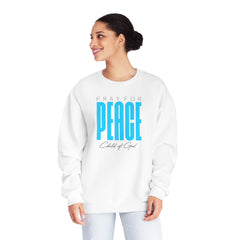 Pray for Peace Unisex NuBlend® Crewneck Sweatshirt