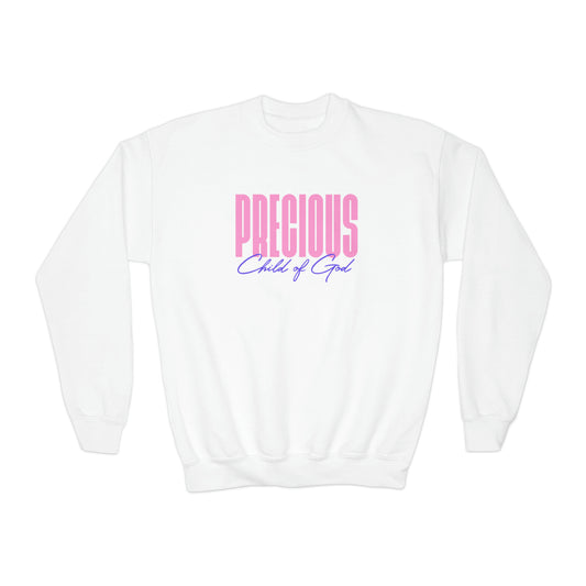 Precious Child of God Youth Crewneck Sweatshirt