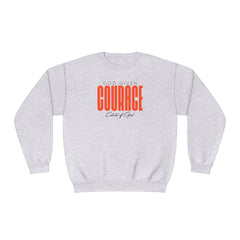 God Given Courage Men's NuBlend® Crewneck Sweatshirt