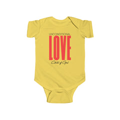 Unconditional Love Infant Fine Jersey Bodysuit
