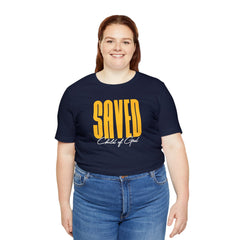 Saved Child of God Unisex Jersey Short Sleeve Tee