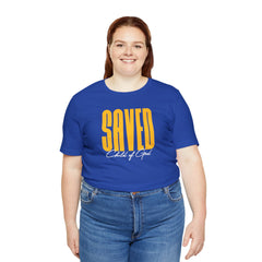 Saved Child of God Unisex Jersey Short Sleeve Tee