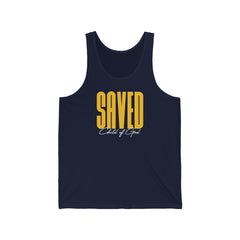 Saved Child of God Men's Jersey Tank