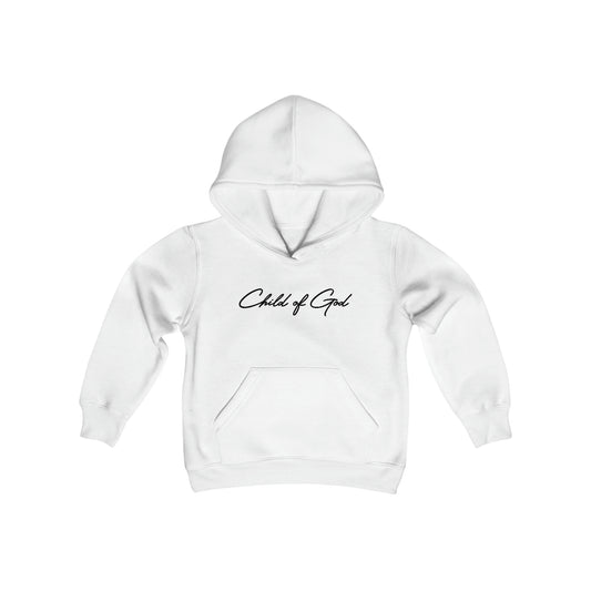 Classic Design Youth Heavy Blend Hooded Sweatshirt - Child of God Project
