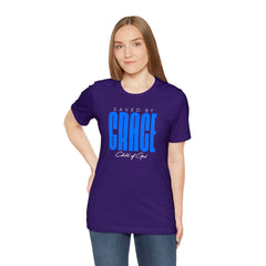 Saved By Grace Unisex Jersey Short Sleeve Tee