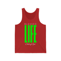 Blessed Life Men's Jersey Tank