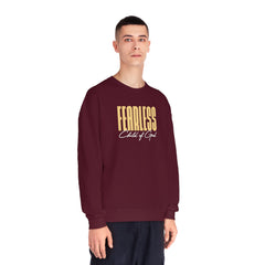 Fearless Child of God Men's NuBlend® Crewneck Sweatshirt