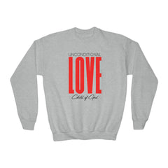 Unconditional Love Youth Crewneck Sweatshirt