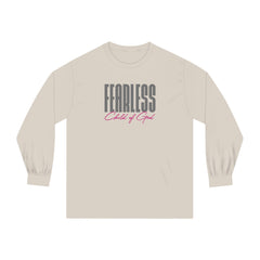 Fearless Child of God Men's Long Sleeve T-Shirt