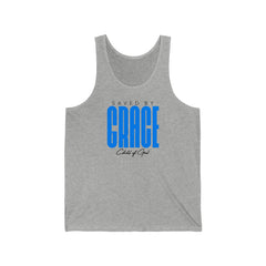 Saved by Grace Women's Jersey Tank