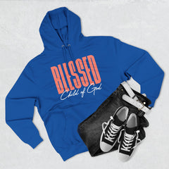 Blessed Child of God Women's Premium Pullover Hoodie