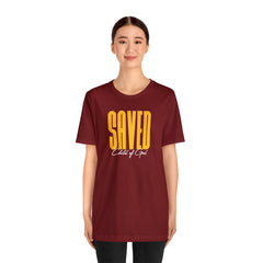 Saved Child of God Unisex Jersey Short Sleeve Tee