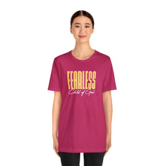 Fearless Child of God Unisex Jersey Short Sleeve Tee