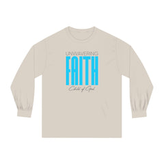 Unwavering Faith Men's Long Sleeve T-Shirt