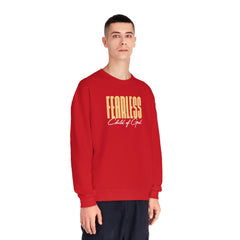 Fearless Child of God Men's NuBlend® Crewneck Sweatshirt
