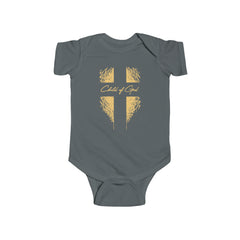 Shield and Cross Infant Fine Jersey Bodysuit